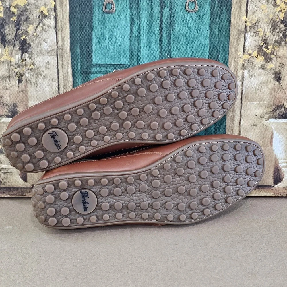 Florsheim Throttle Penny Loafer Cognac Brown Men  Size 9 M  11845 225
